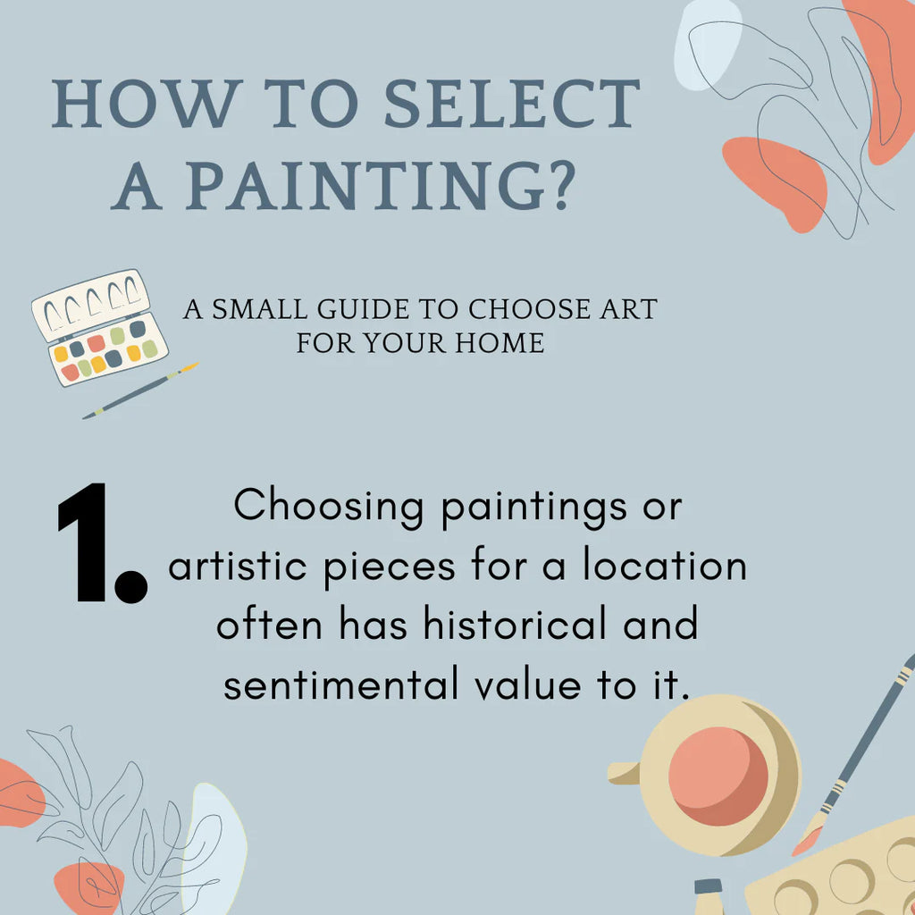 How to select a painting?