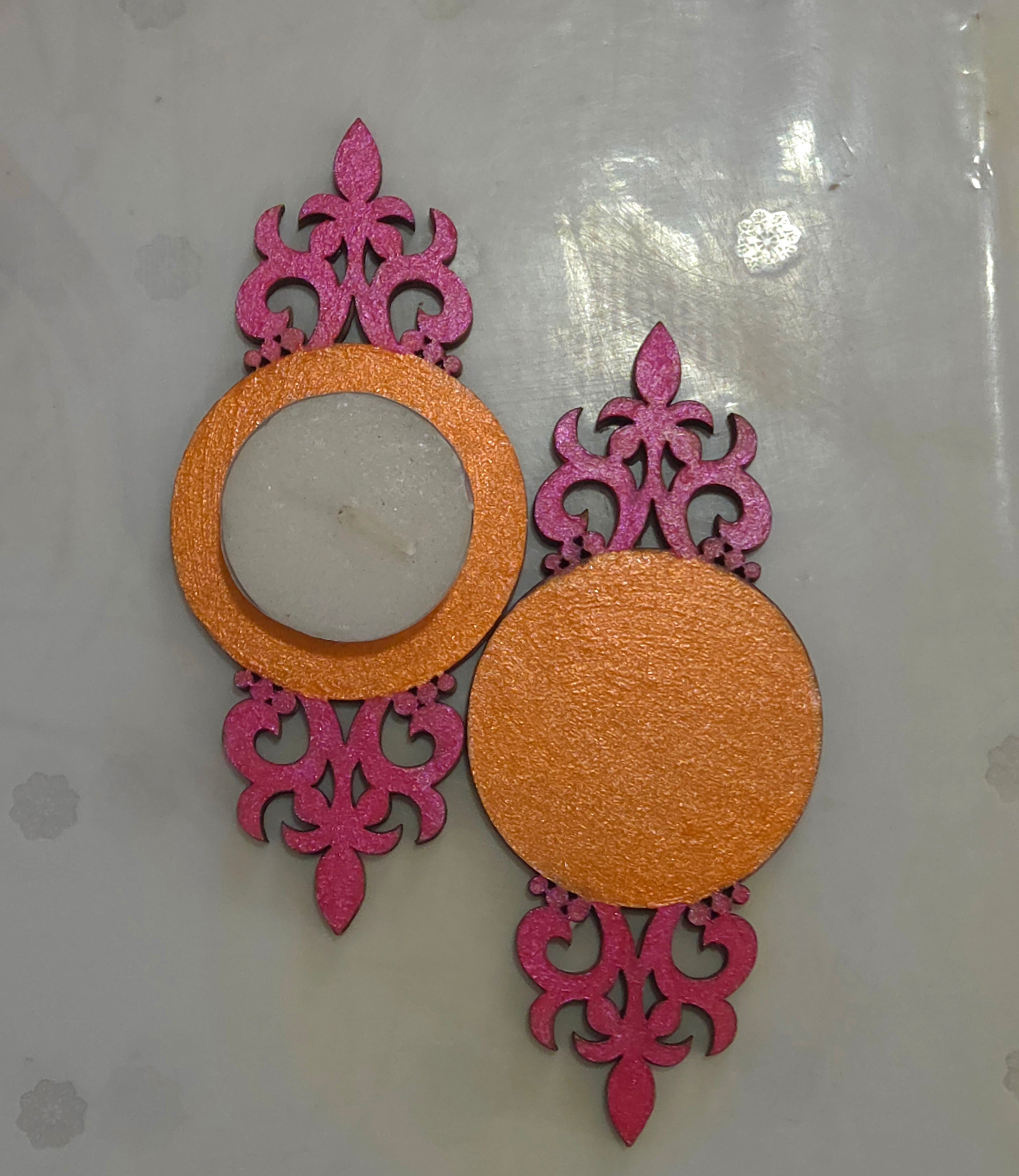 Dual designer tealight holder