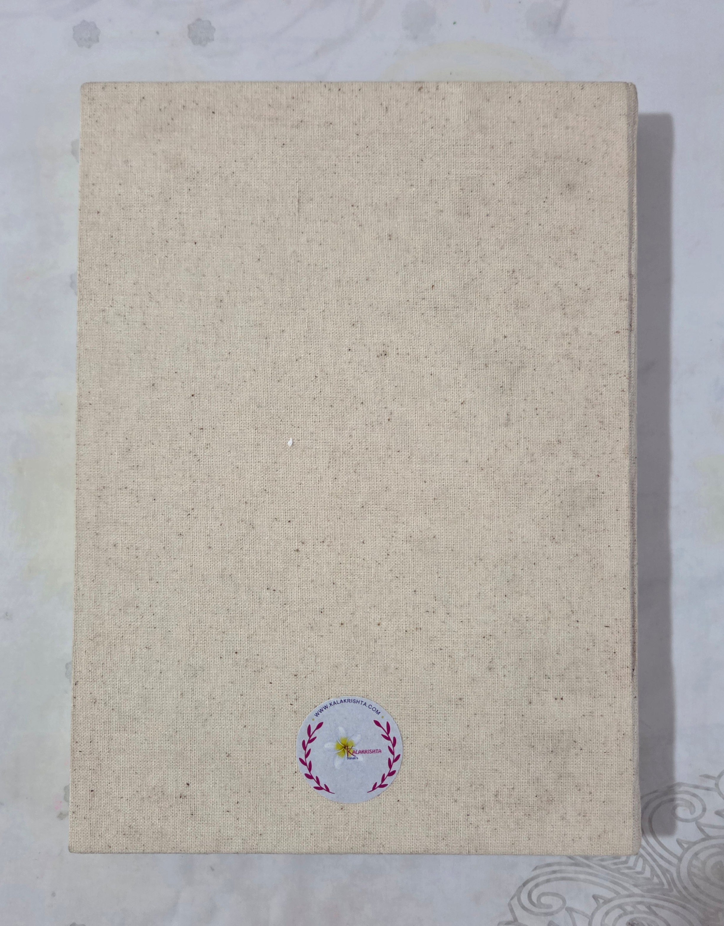 Paisley handmade paper sketch book