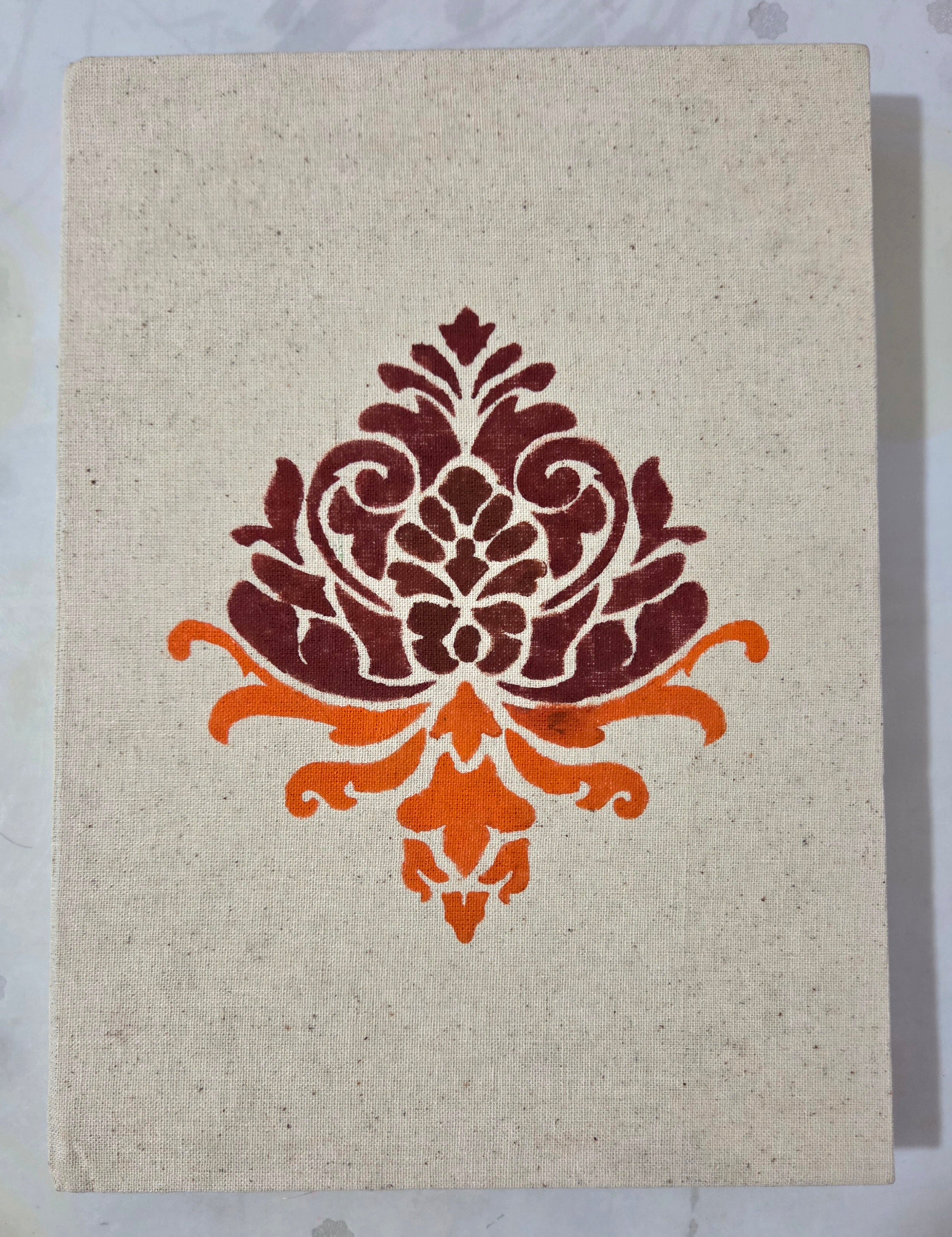 Rajasthan flower handmade paper sketch book