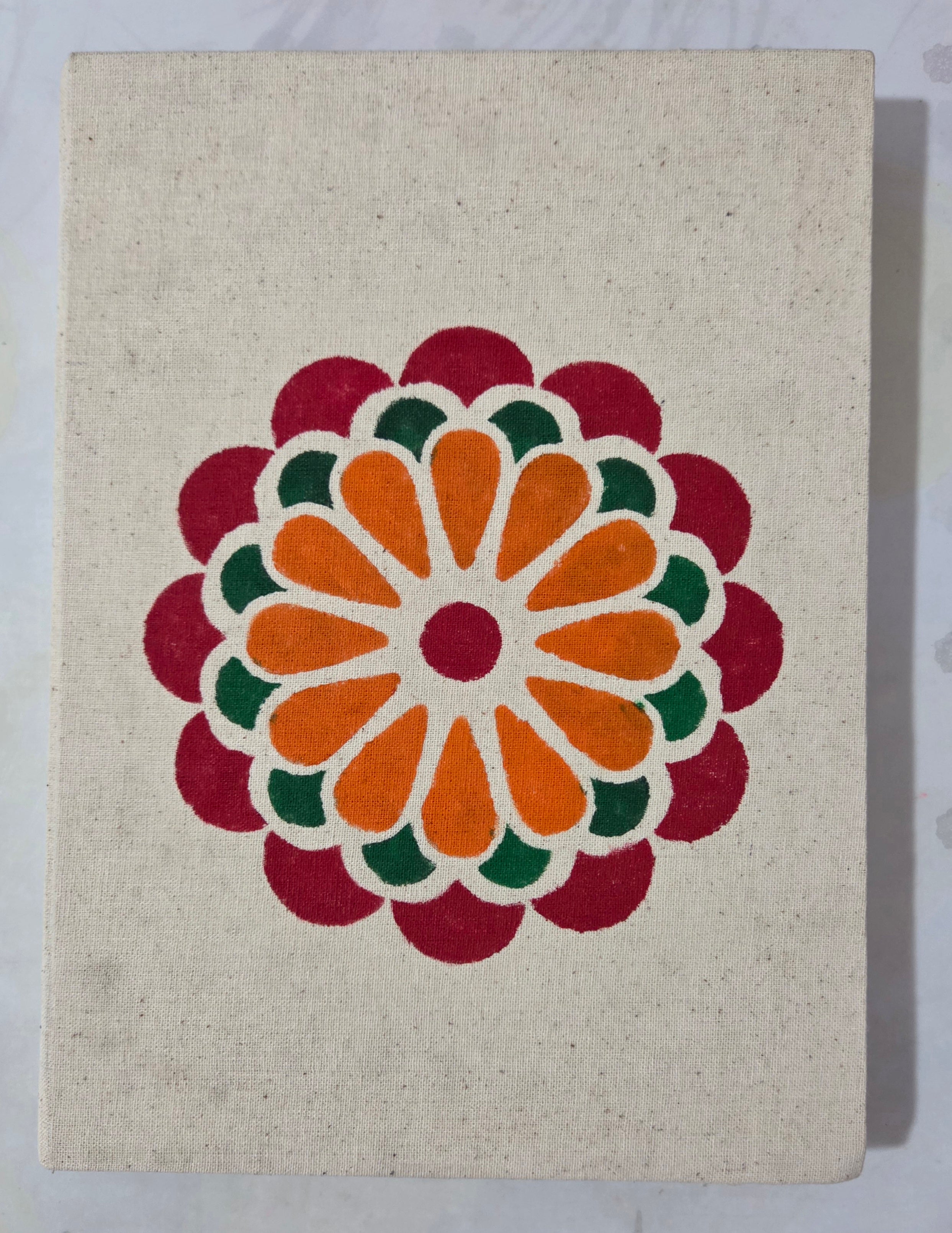 Mandala handmade paper sketch book