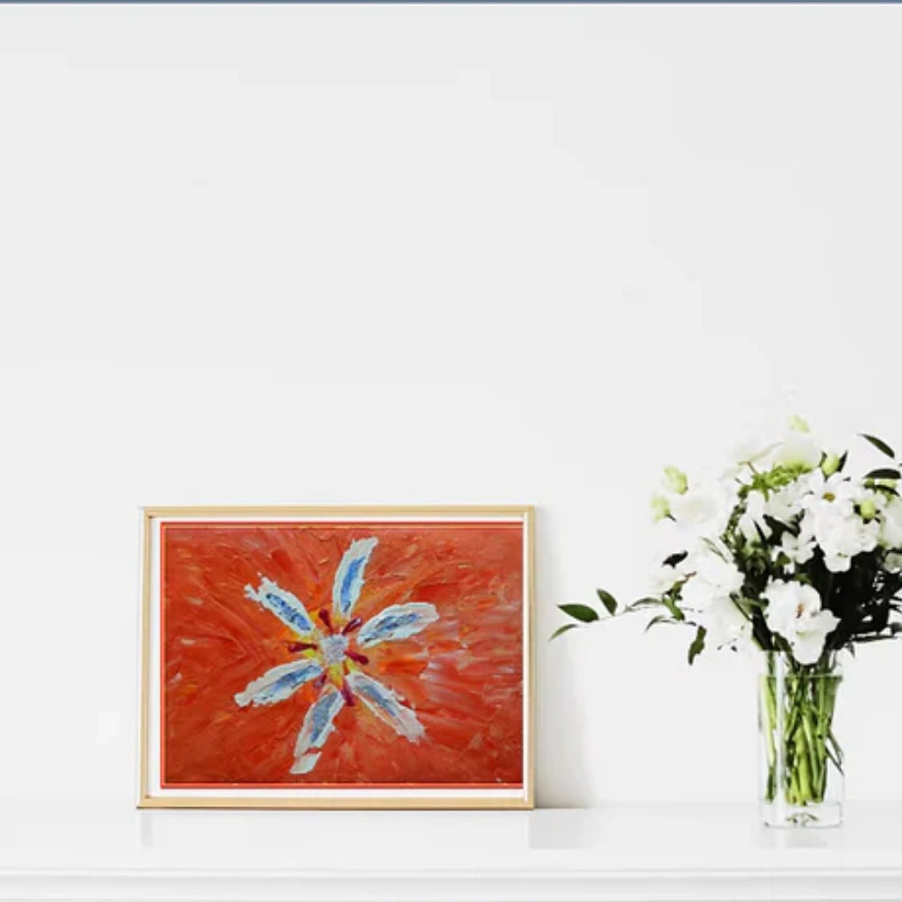 Floral Knife Painting