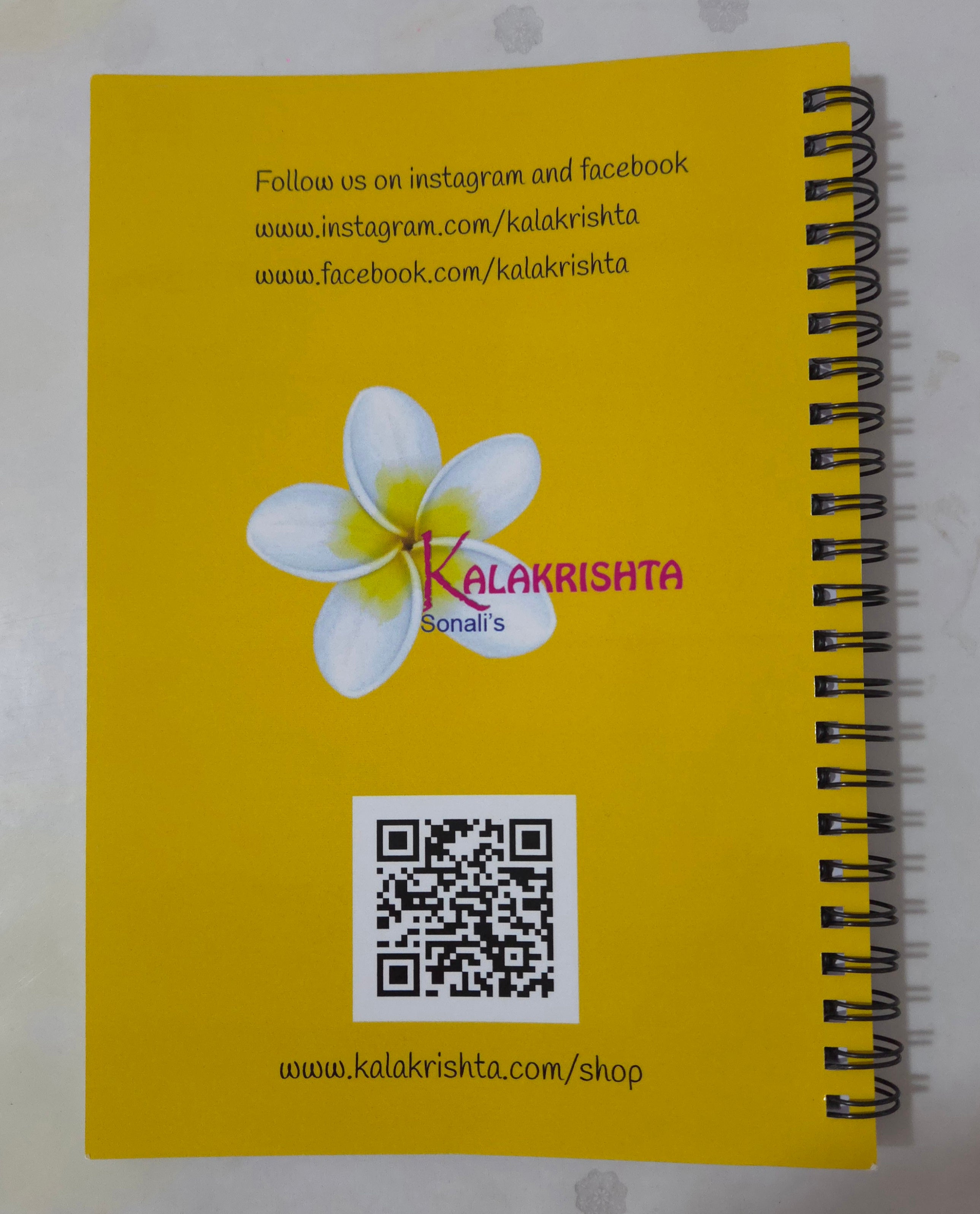 Landscape art spiral diary