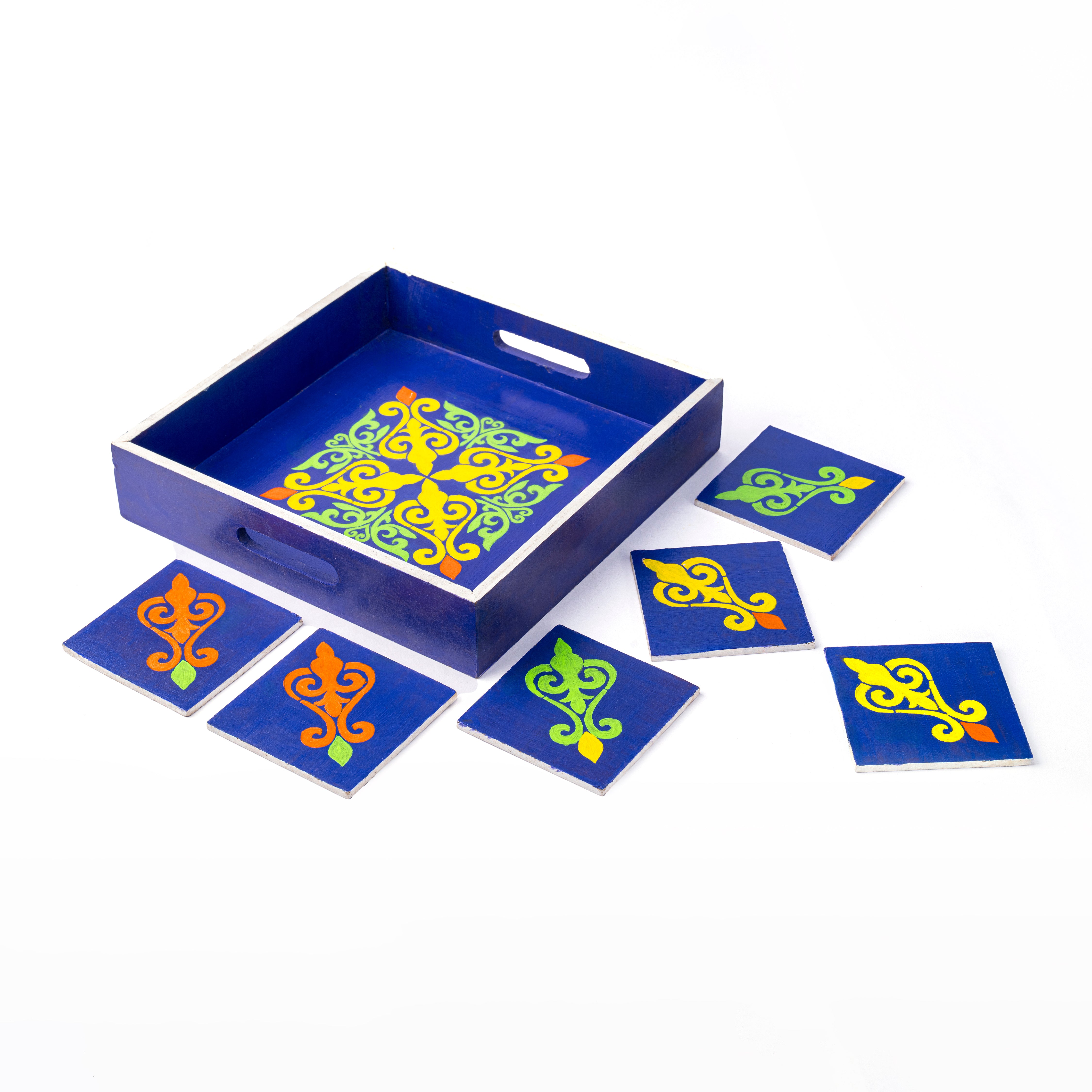 Coaster(6) tray combo