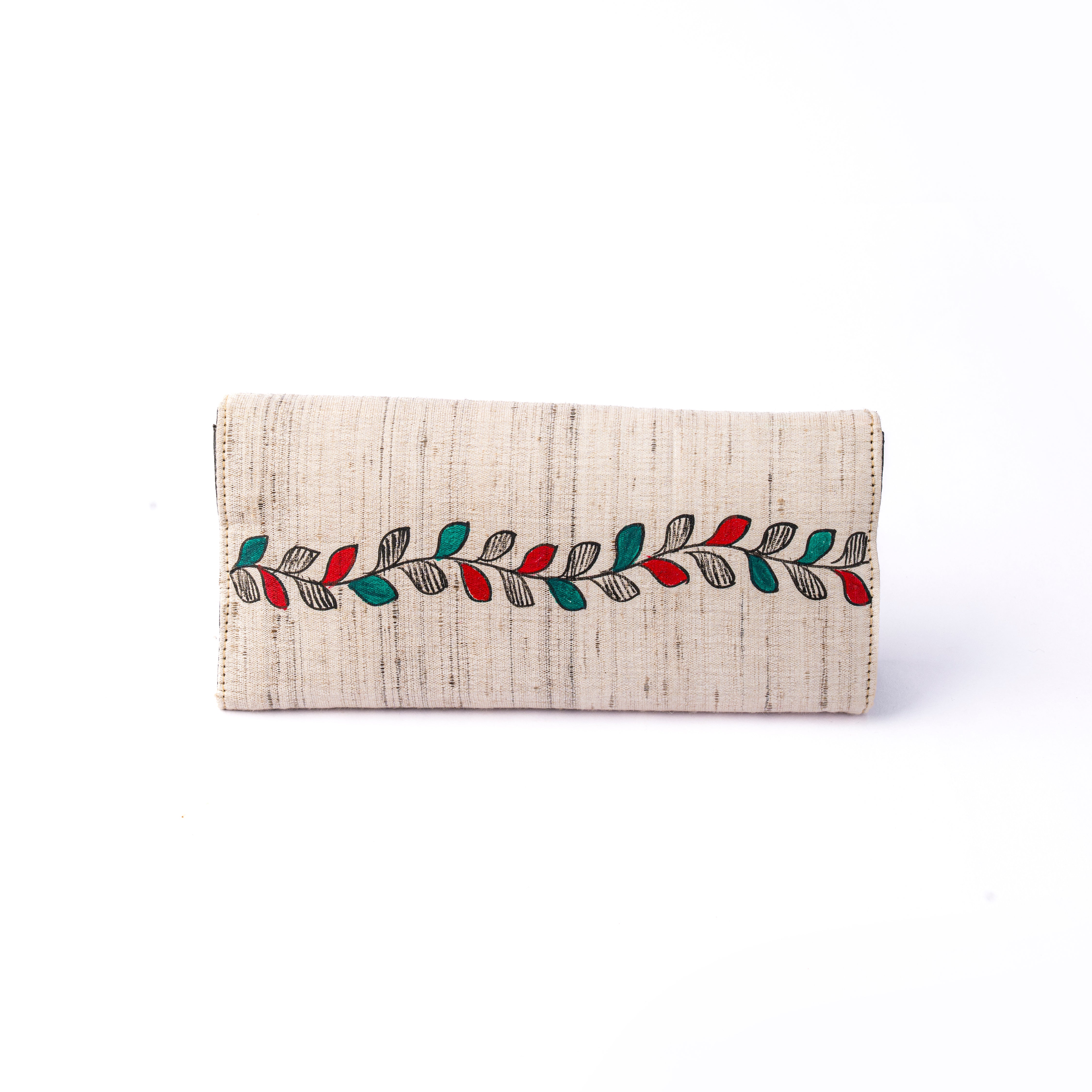 Madhubani horizontal clutch (Birds duo)