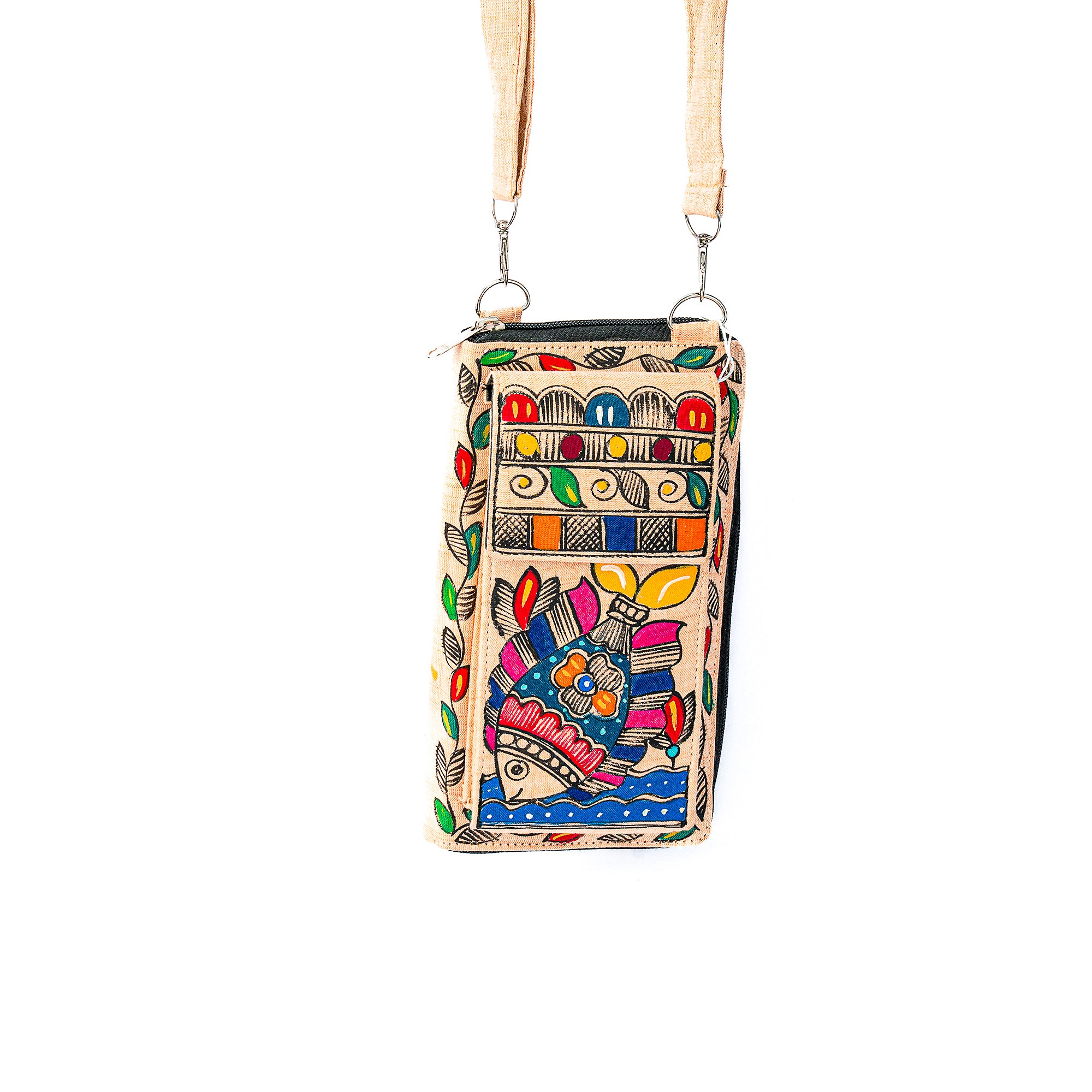 Fish mobile sling (Peach)