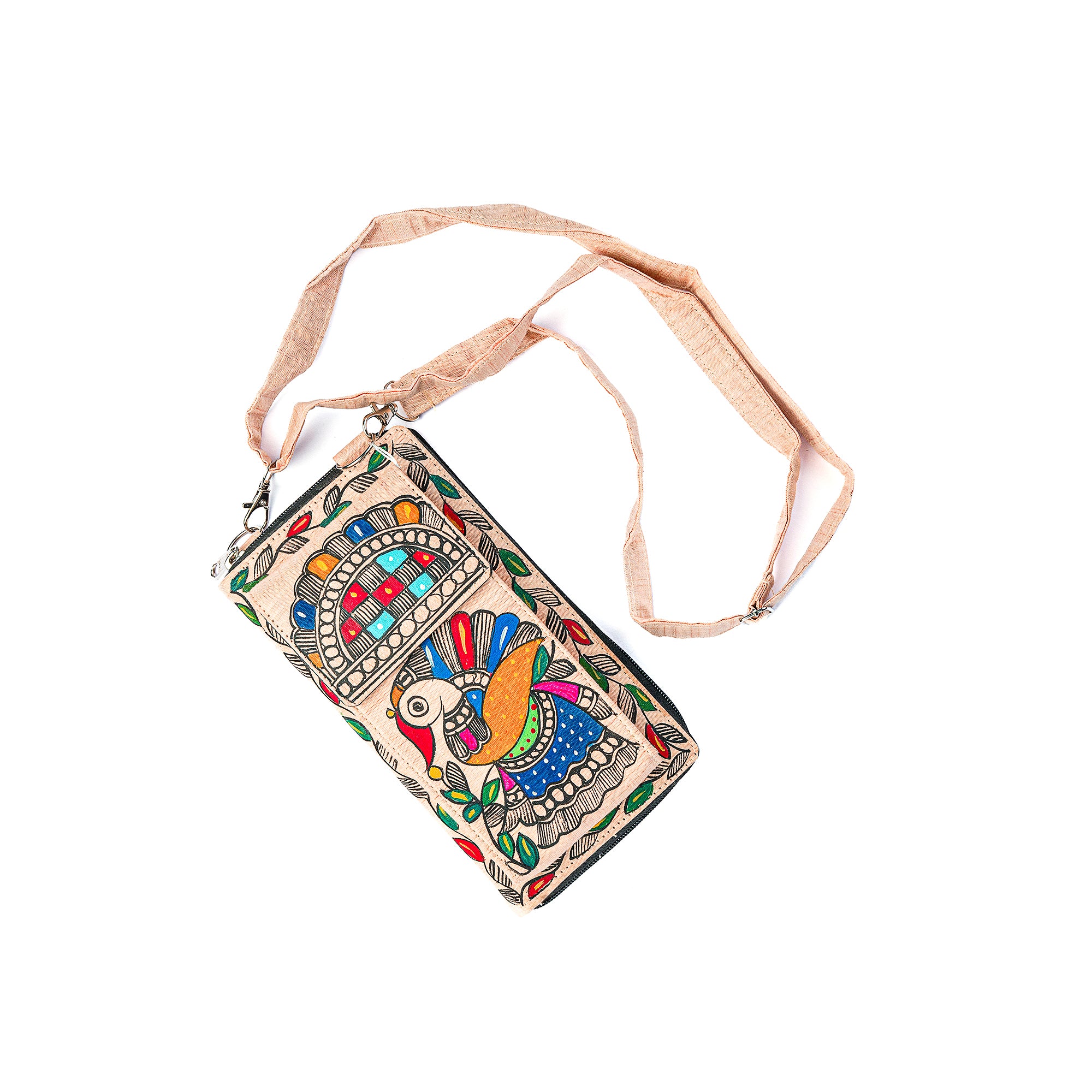 Bird mobile sling (Peach)