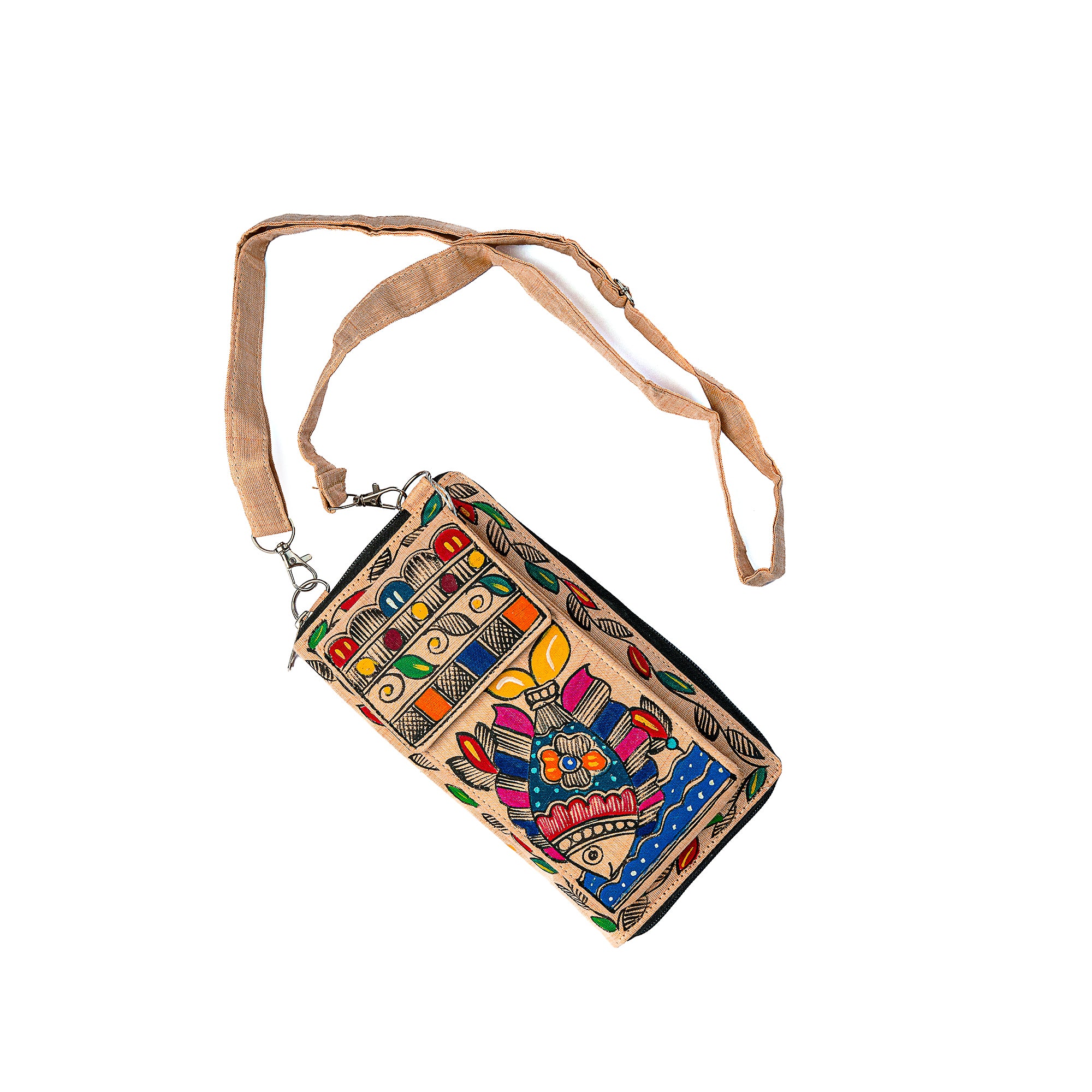 Fish mobile sling (Peach)