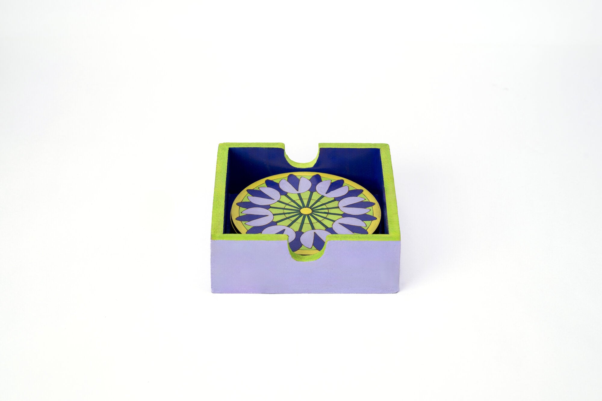 Bud radial coaster set of 6