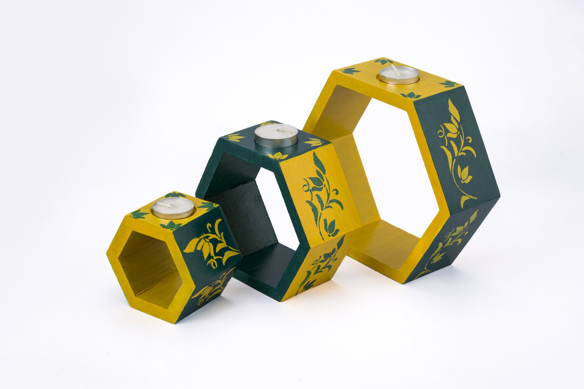 Tea light holder set(Poly)