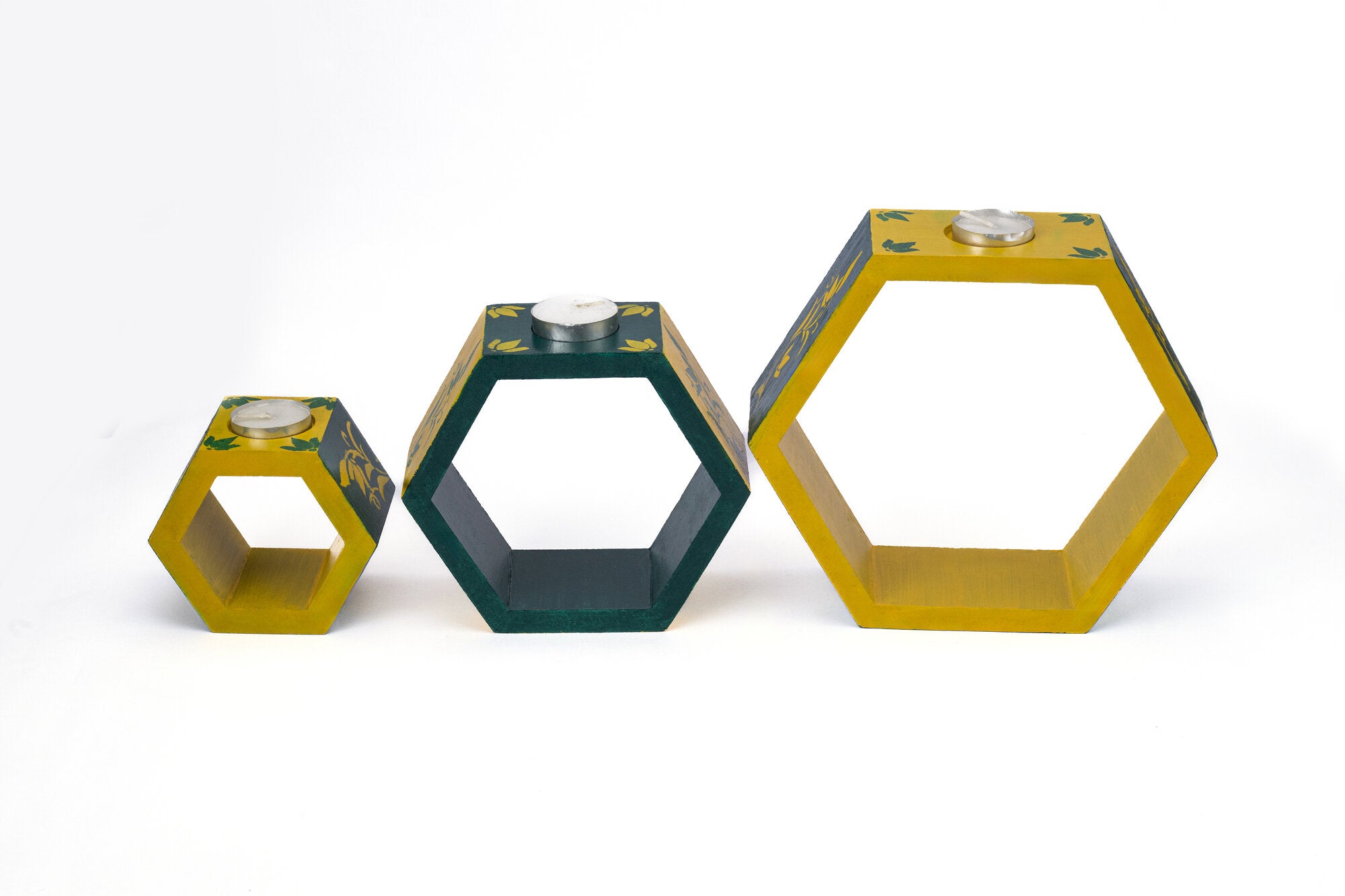 Tea light holder set(Poly)