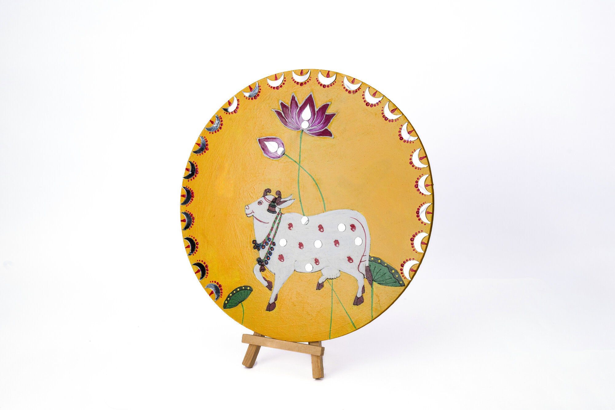 Pichwai radial (Yellow)