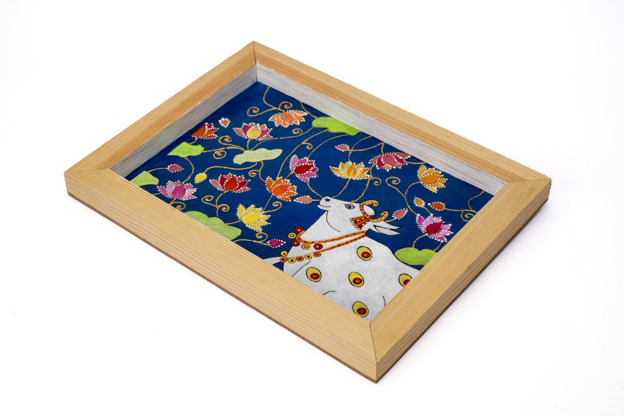 Pichwai wooden frame