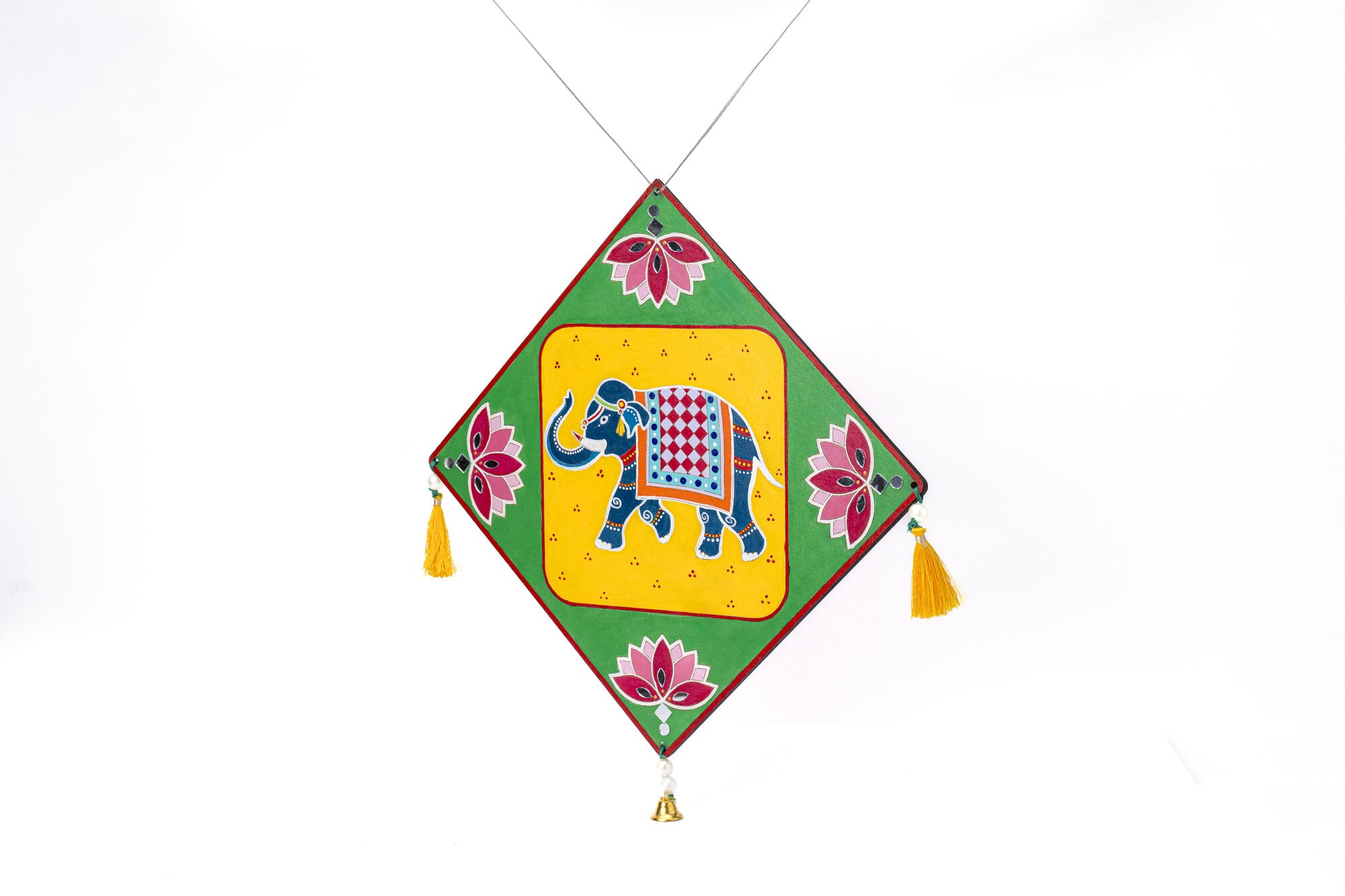 Elephant wall decor (Green)