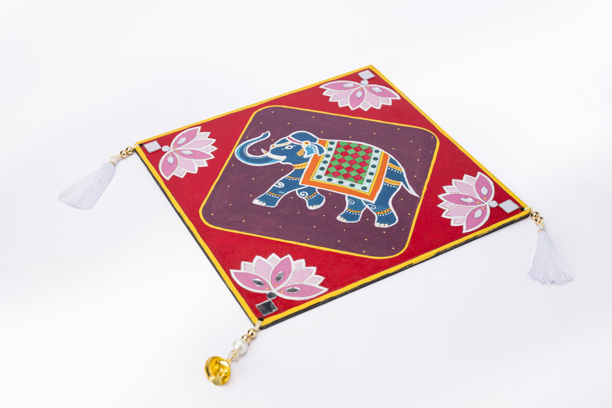 Elephant wall décor (Red)