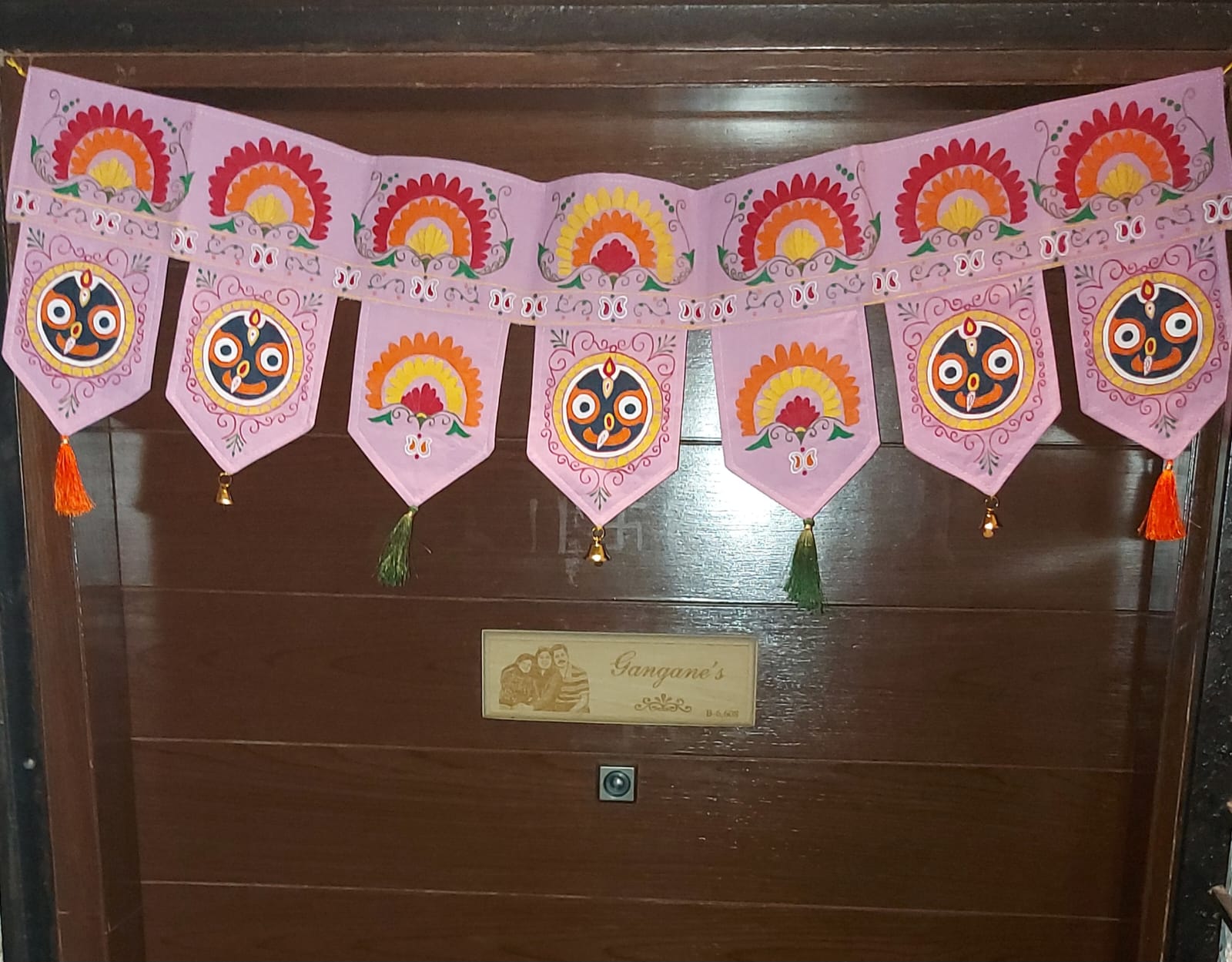 Jaggannath ji Toran (7 petals)