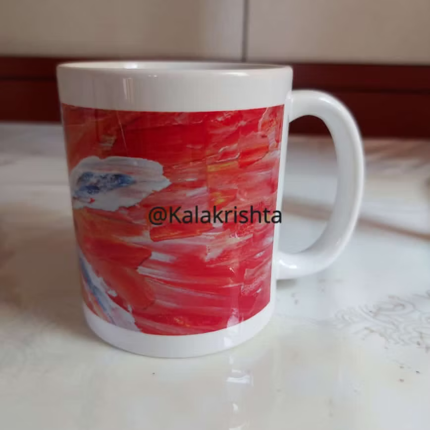 Abstract flower Coffee Mug